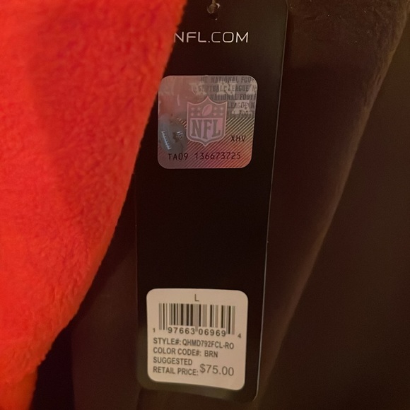 Cleveland Browns Fleece Hoodie Large - Picture 3 of 7